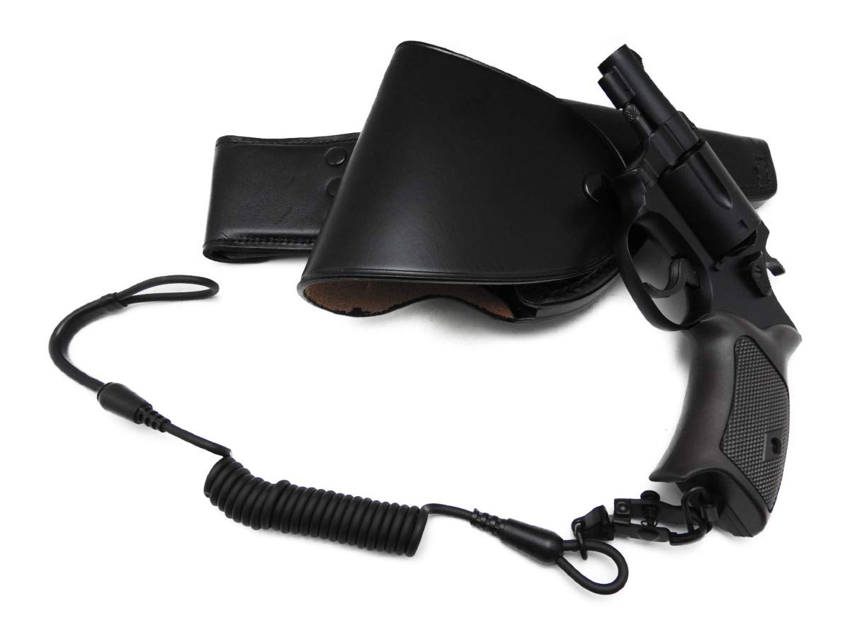 ポリスリボルバー ・ニューナンブ77ミリ用ホルスター・カールコード