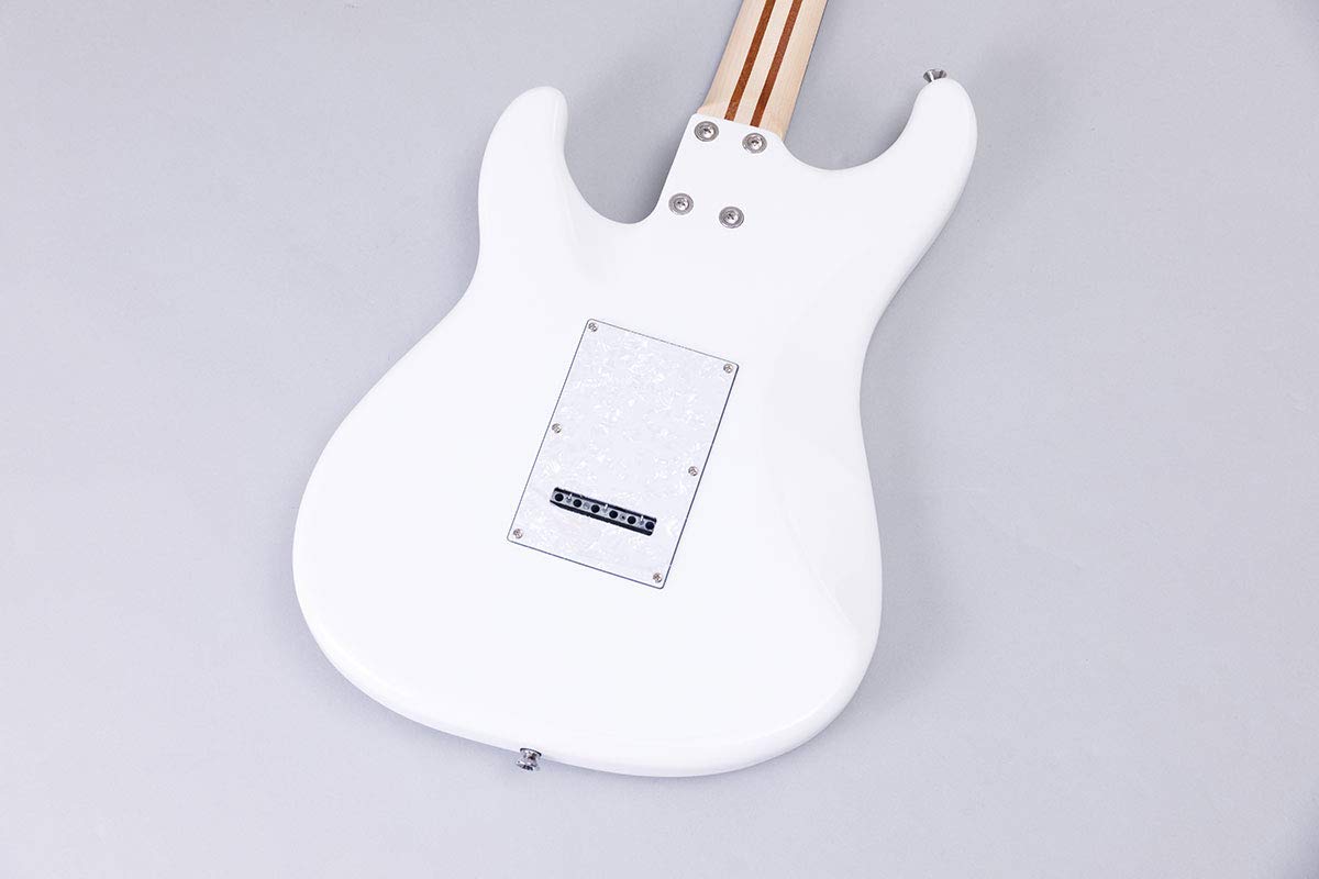 Amazon | LaidBack LST-3HZ Snow White Pearl エレキギター ストラト