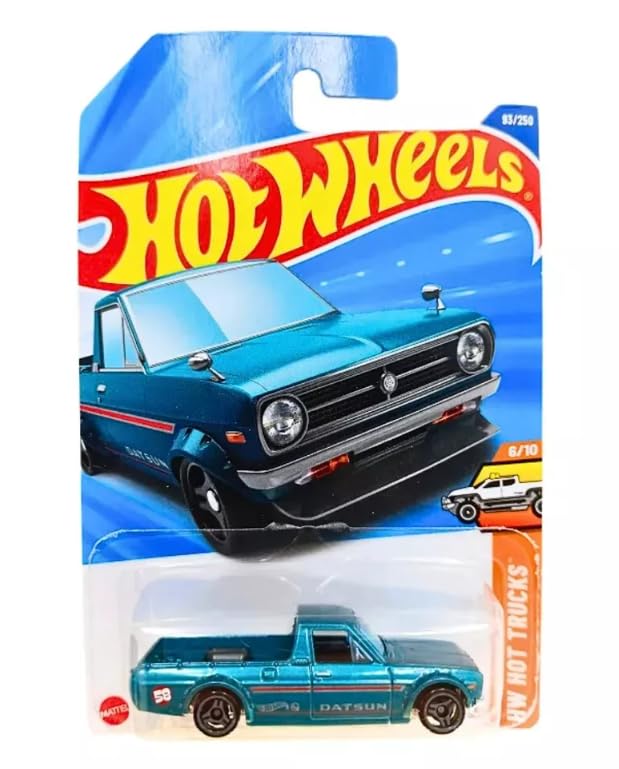Hot Wheels 1975 Datsun Sunny Truck (B120), HW Hot Trucks 6/10