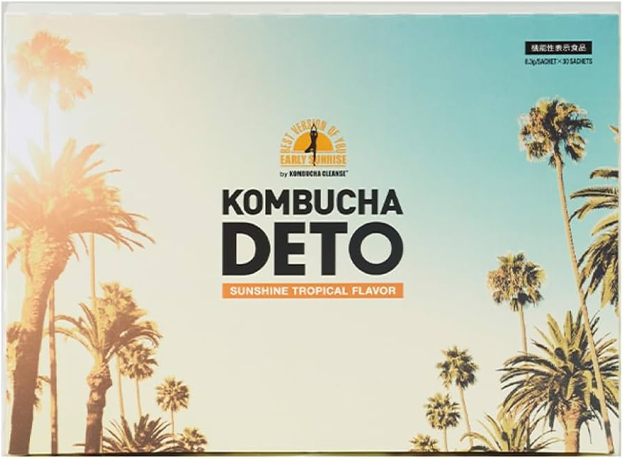 Amazon.co.jp: KOMBUCHA DETO コンブチャデト 30本入り1箱 : 食品