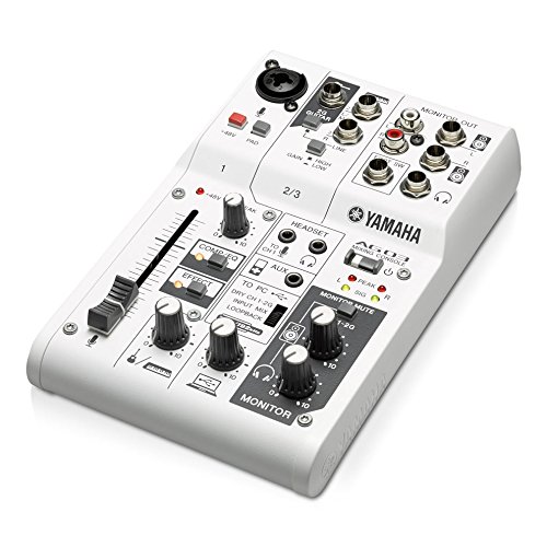 Yamaha AG03 – Mehrzweckmixer mit USB-Anschluss für Audio