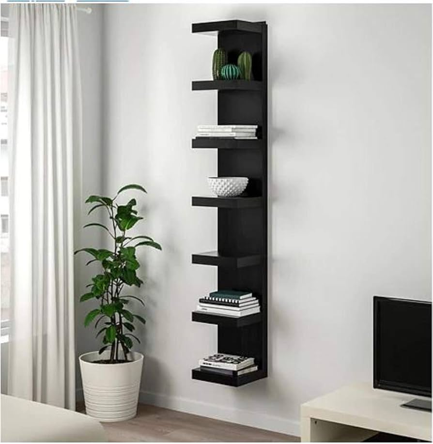 Amazon.com: LACK IKEA Shelving Unit: Black/Brown [75
