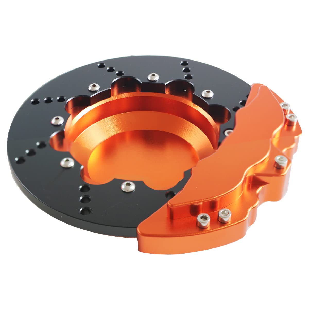 Amazon.co.jp: ブレーキディスクローター型 灰皿 オレンジ 橙色 USDM