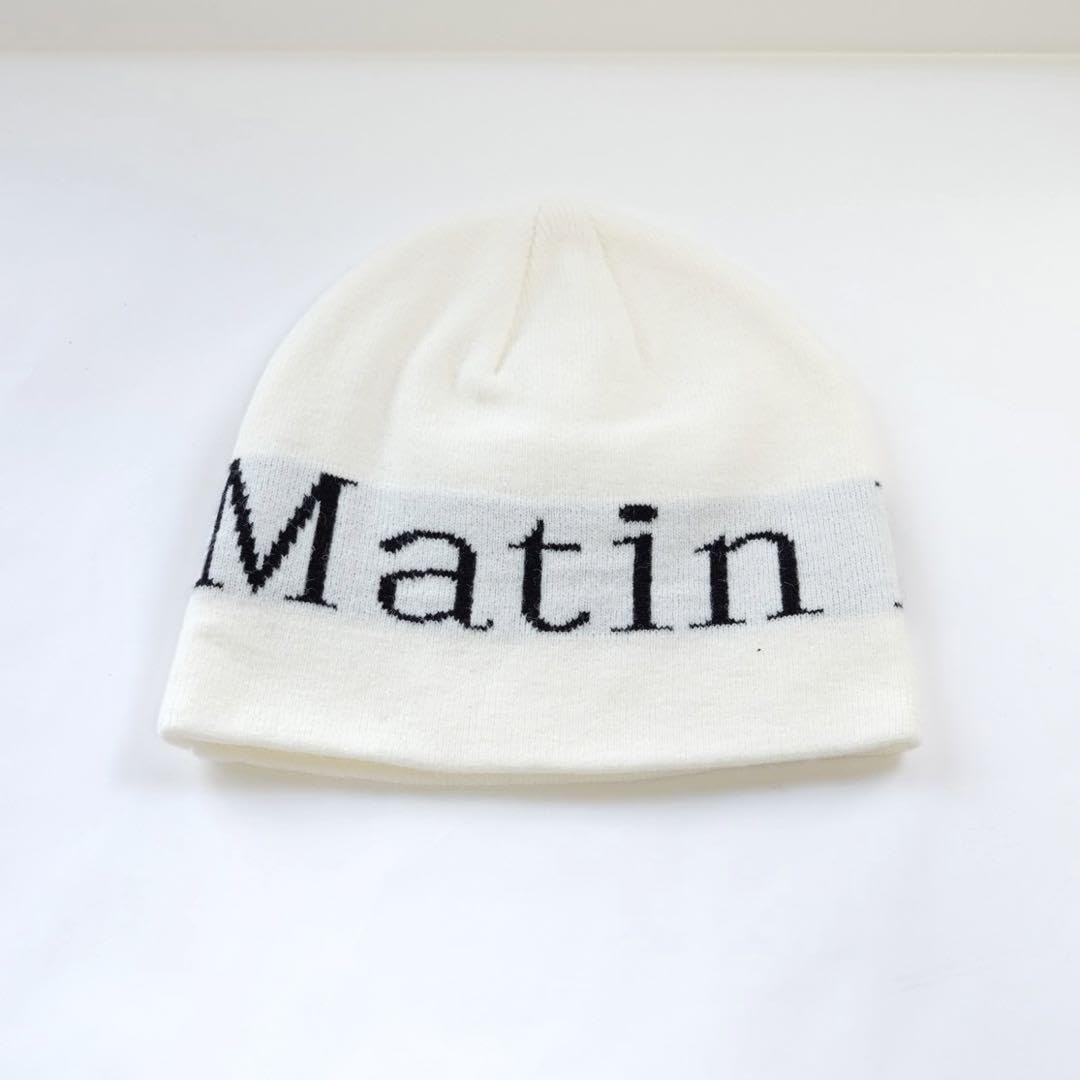 Amazon.co.jp: Matin Kimマーティンキム ニット帽 ニットキャップ