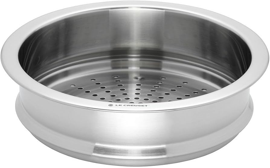 Amazon｜ル・クルーゼ(Le Creuset) 鋳物ホーロー鍋専用スチーマー