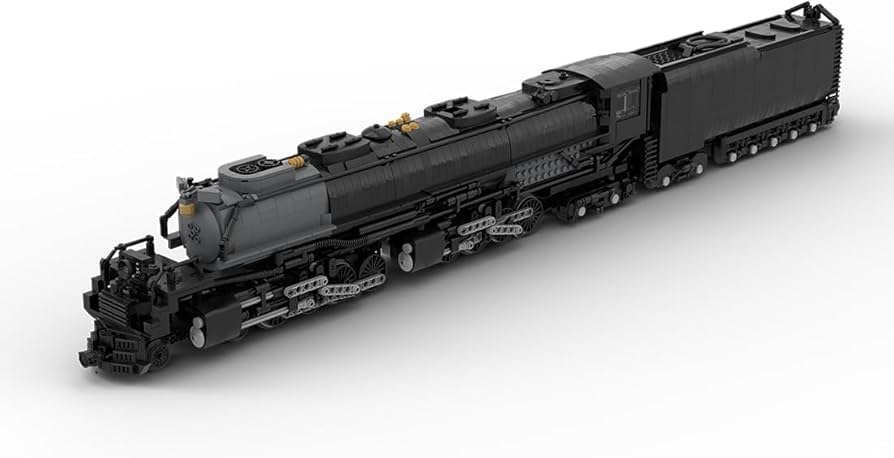 Amazon.co.jp: BrickCraftWorks ビッグRC蒸気機関車列車模型組み立て