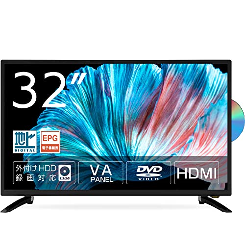 こ*う様 DVDプレーヤー内蔵24インチ液晶テレビ 接続ケーブル付き テレビ 24