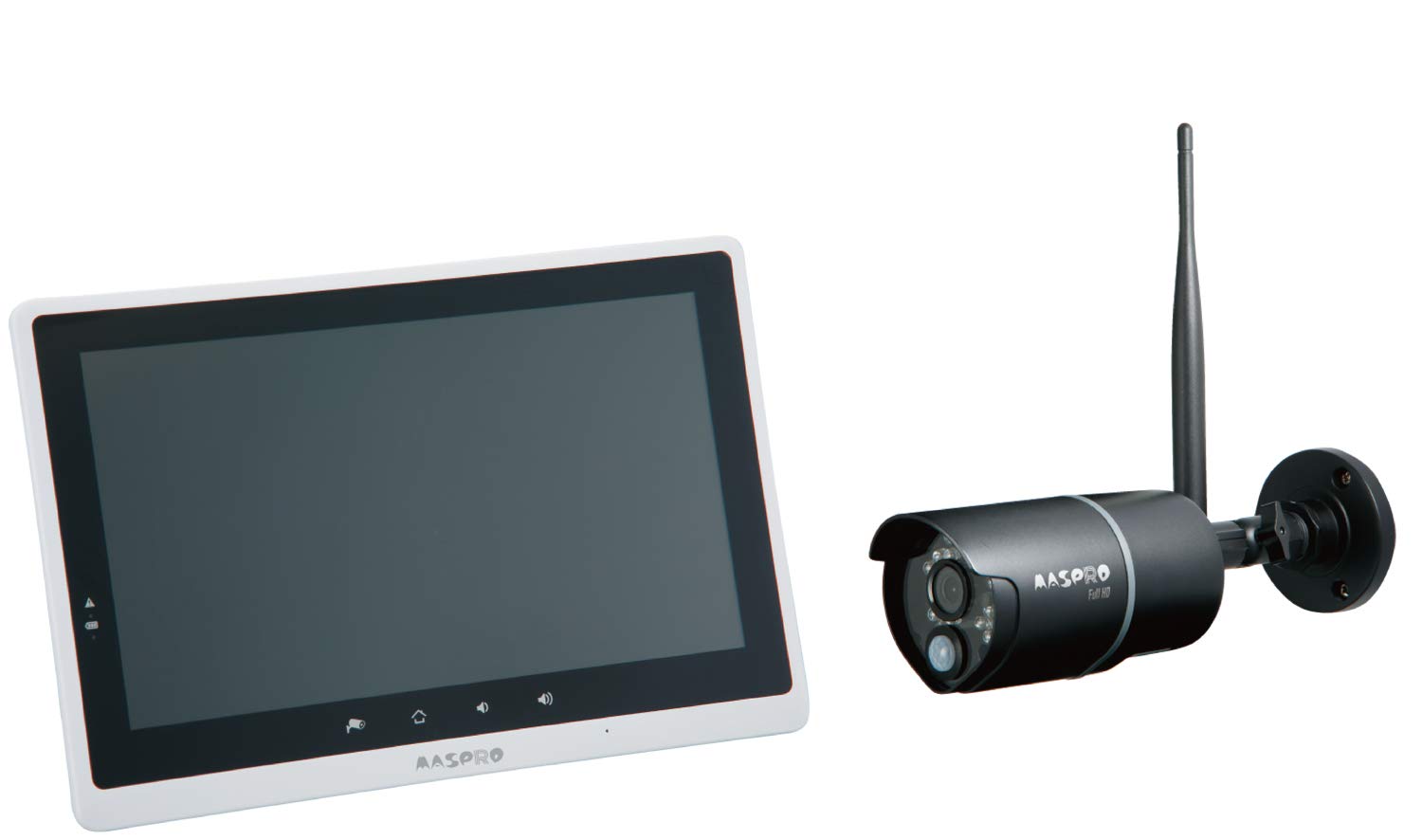 Amazon.co.jp: マスプロ電工 モニター＆ワイヤレスHDカメラセット