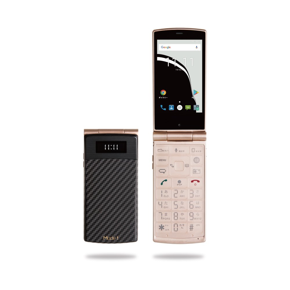 Amazon | SIMフリースマートフォン Mode1 RETRO (ブラック) | Mode1