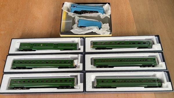 Amazon | カツミ南満州鉄道 特急あじあ号 機関車+客車セット | 鉄道