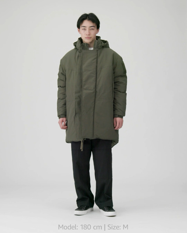 Amazon | [HOUSTON(ヒューストン)]MONSTER PARKA 50607 メンズ Olive