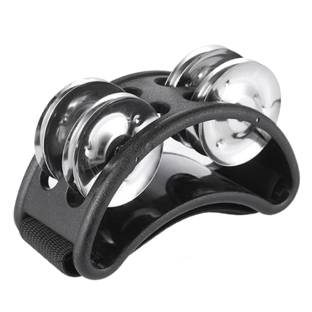 Amazon | AllBright フットタンバリン 足付け 演奏 楽器