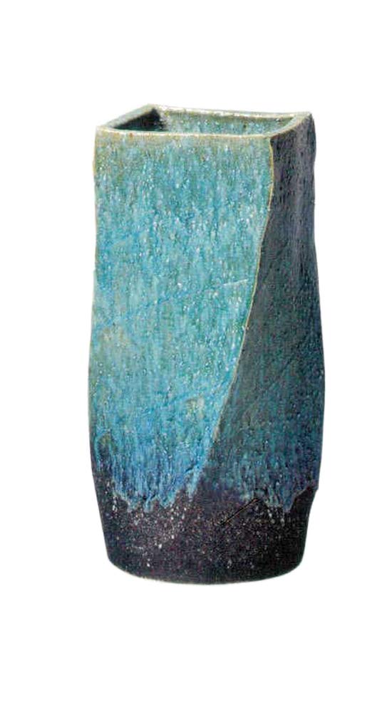 Amazon｜ヤマ庄陶器 傘立て ブルーなど 約奥26.0×幅26.0×高47.0cm