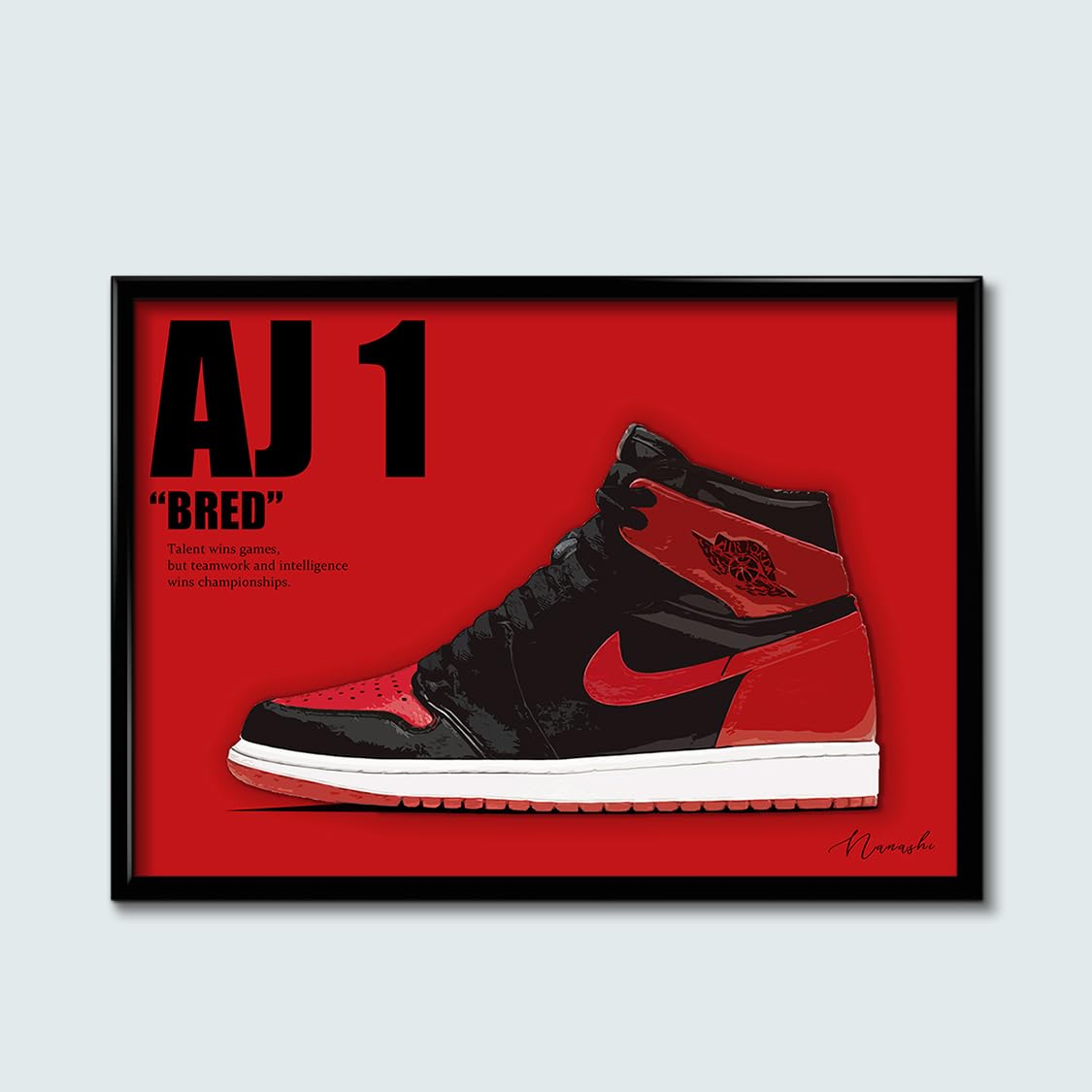 Amazon.co.jp: エアジョーダン1 ブレッド AIR JORDAN 1 BRED