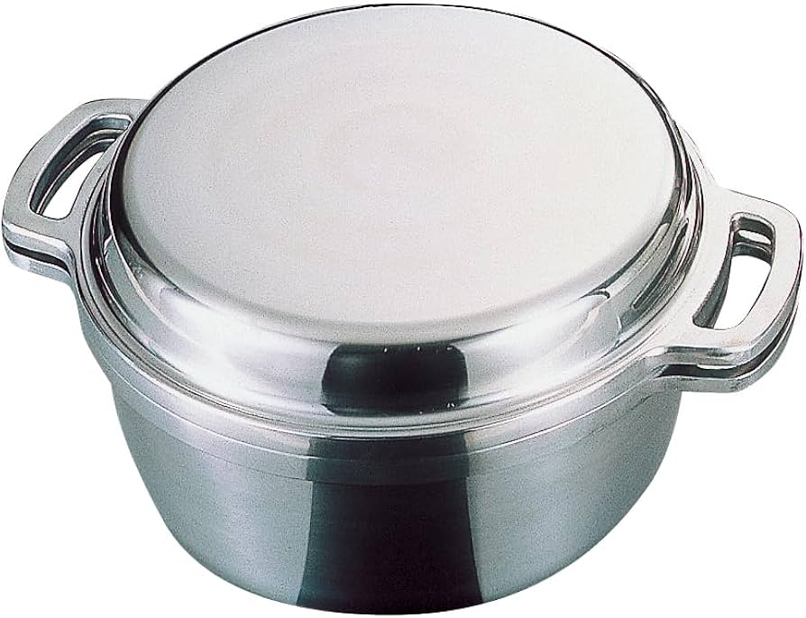 Amazon｜HALムスイ 無水鍋(R)20cm ガス用【AZ】両手鍋 20cm 無水調理 1