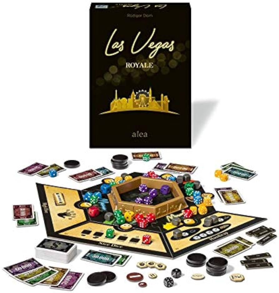 Amazon.co.jp: Las Vegas Royale ベガス ロイヤル ボードゲーム 豪華版