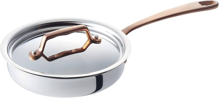 Amazon.co.jp: ビタクラフト IH対応 フライパン 16cm ローズゴールド