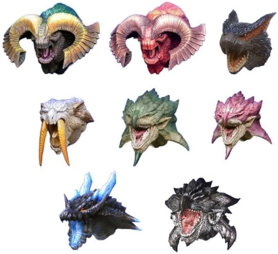 Amazon.co.jp: モンスターハンター ハンティングトロフィー マグネット