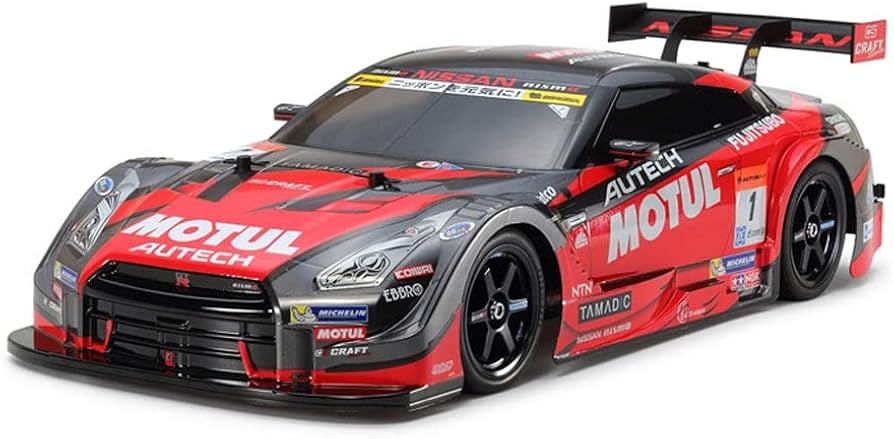 Amazon.com: TAMIYA Motul Autech GT-R 4 Wheel Drive On Road TT-02
