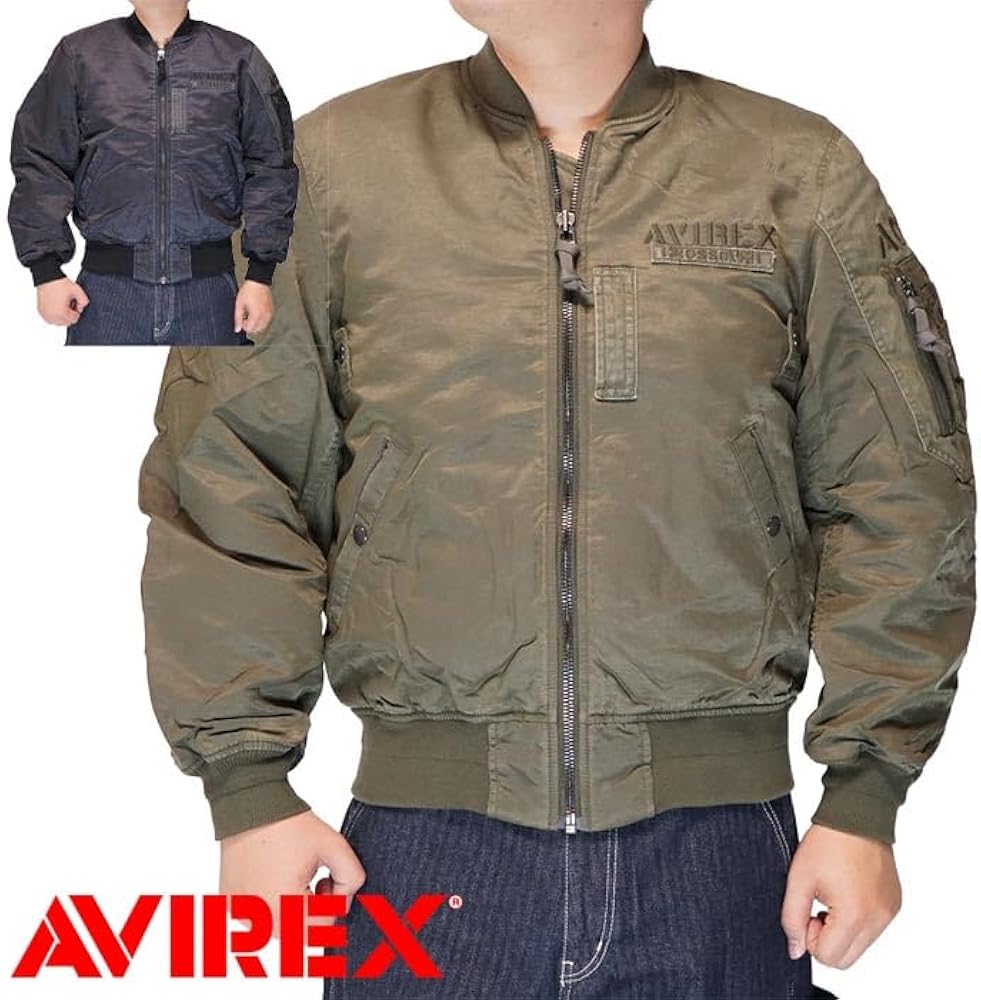 Amazon.co.jp: [Avirex] [アヴィレックス] CROSSOVER FADED MA-1