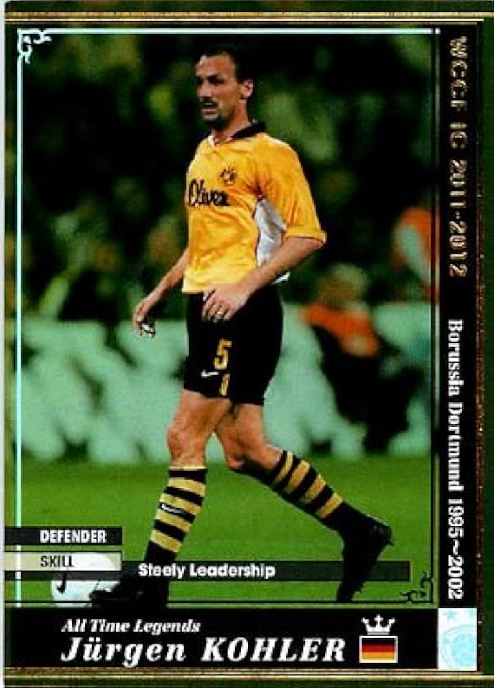 Amazon.co.jp: WCCF/11-12/ATLE/ユルゲン・コーラー : スポーツ