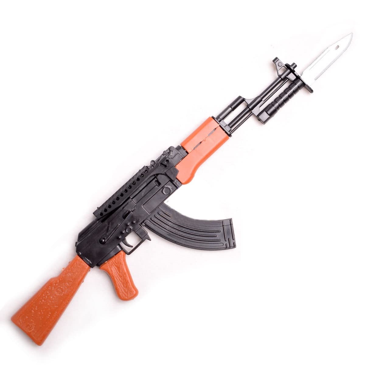 Amazon | 1/6銃ソビエト連邦AK-47自動小銃ミニプラスチック積み木小型