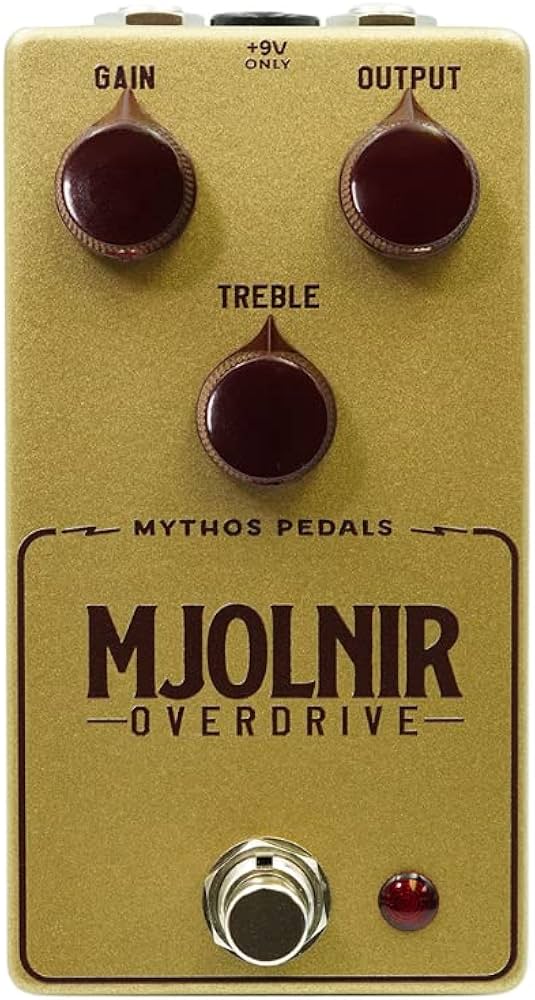 Amazon.com: Mythos Mjolnir Overdrive Pedal : Musical Instruments