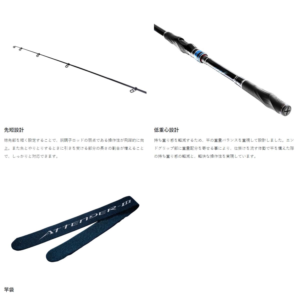 Amazon | がまかつ 磯竿 がま磯 アテンダー3 1.75号 5.0m | Gamakatsu