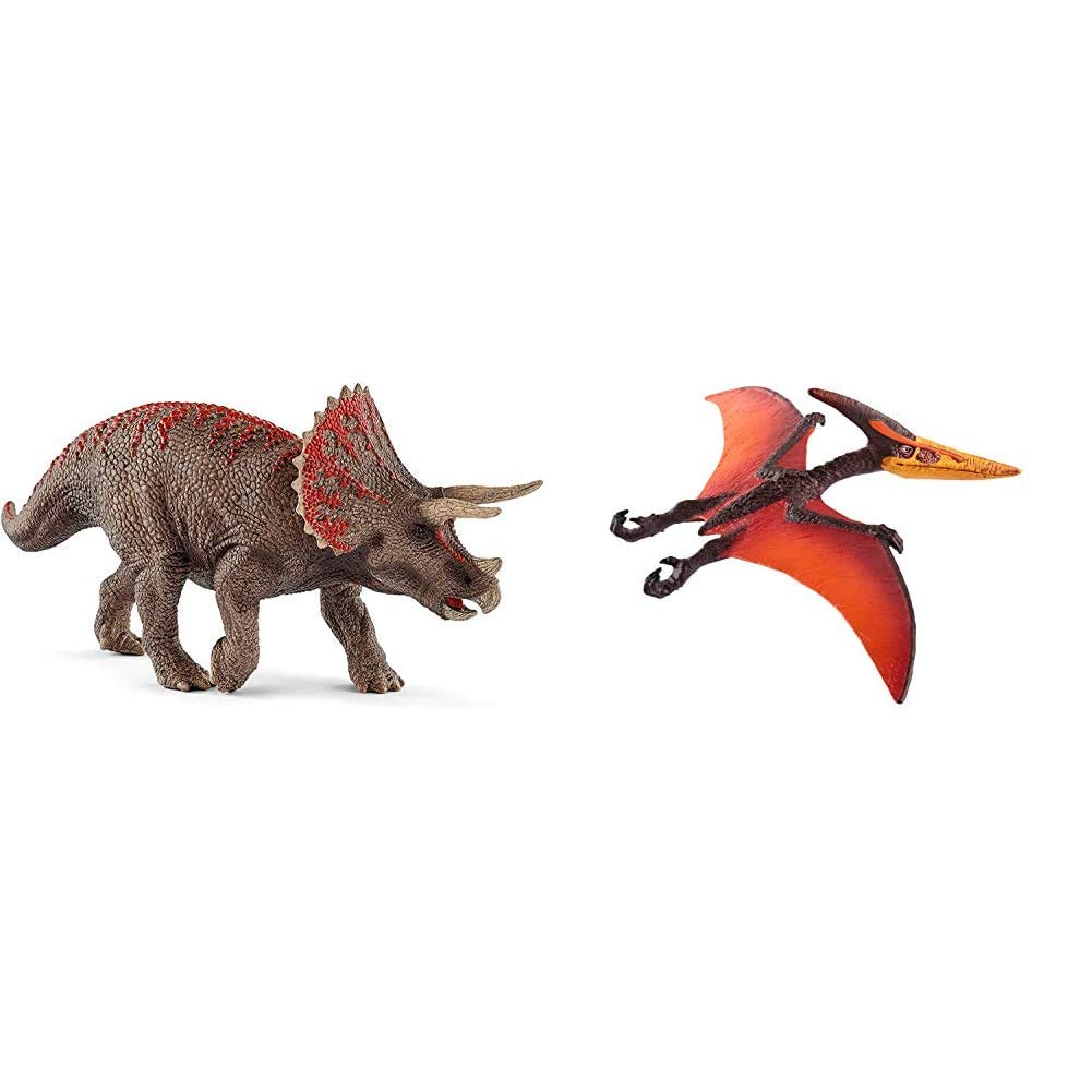 Amazon.co.jp: シュライヒ 恐竜 トリケラトプス フィギュア 15000