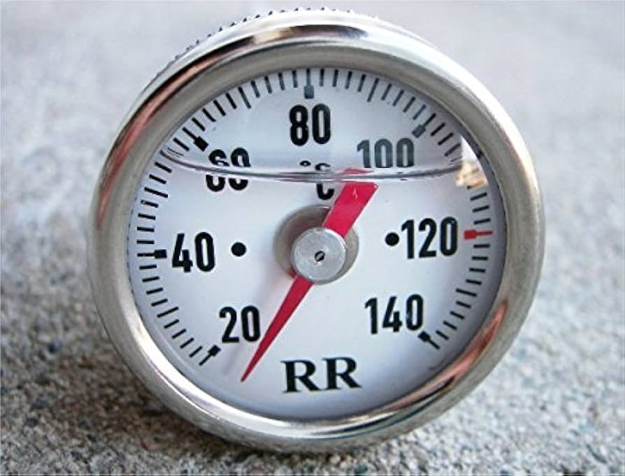 Amazon.co.jp: RR社 油温計/オイルテンプメーター エストレア 250TR 白