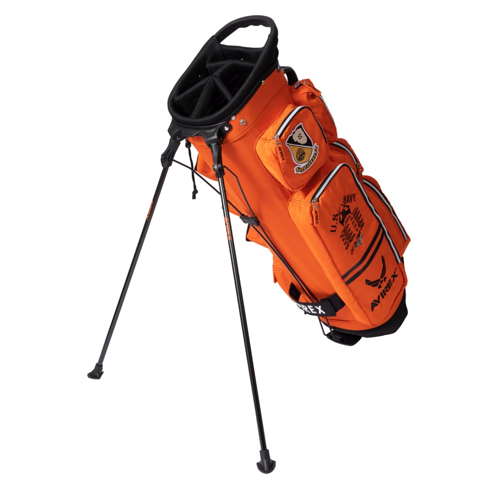 Amazon | AVIREX GOLF アヴィレックスゴルフ 9型 スタンド式 キャディ