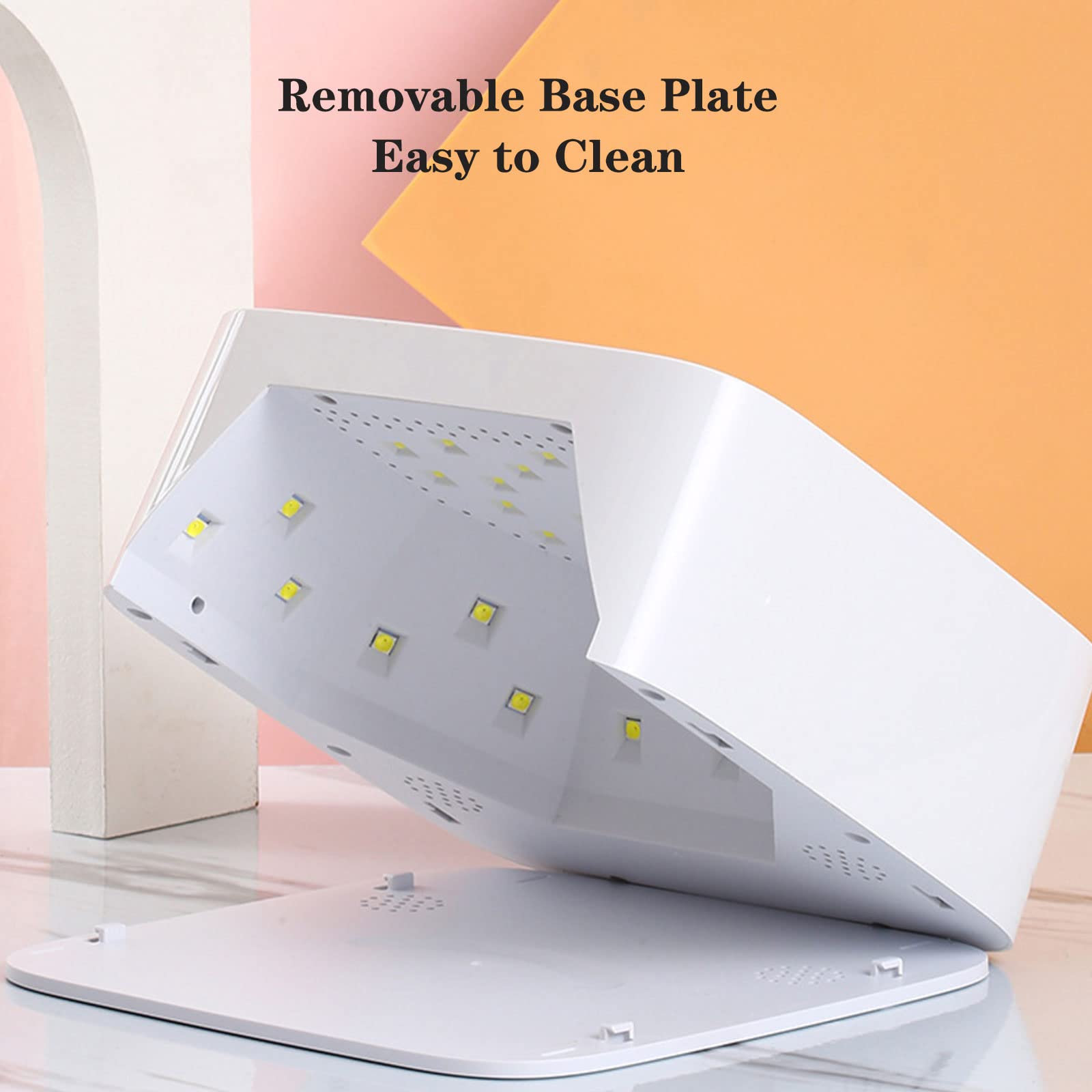 Amazon.co.jp: 54W 充電式LEDジェルネイルUVライト ワイヤレス UV LED