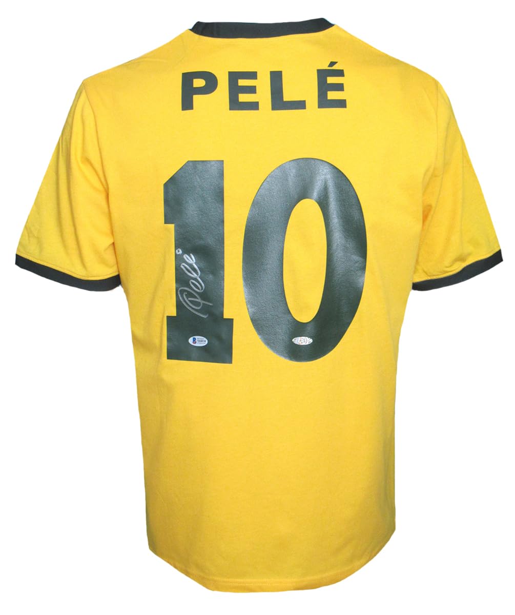 Amazon | ペレ 直筆 サイン 入り ブラジル代表 10番 ユニフォーム