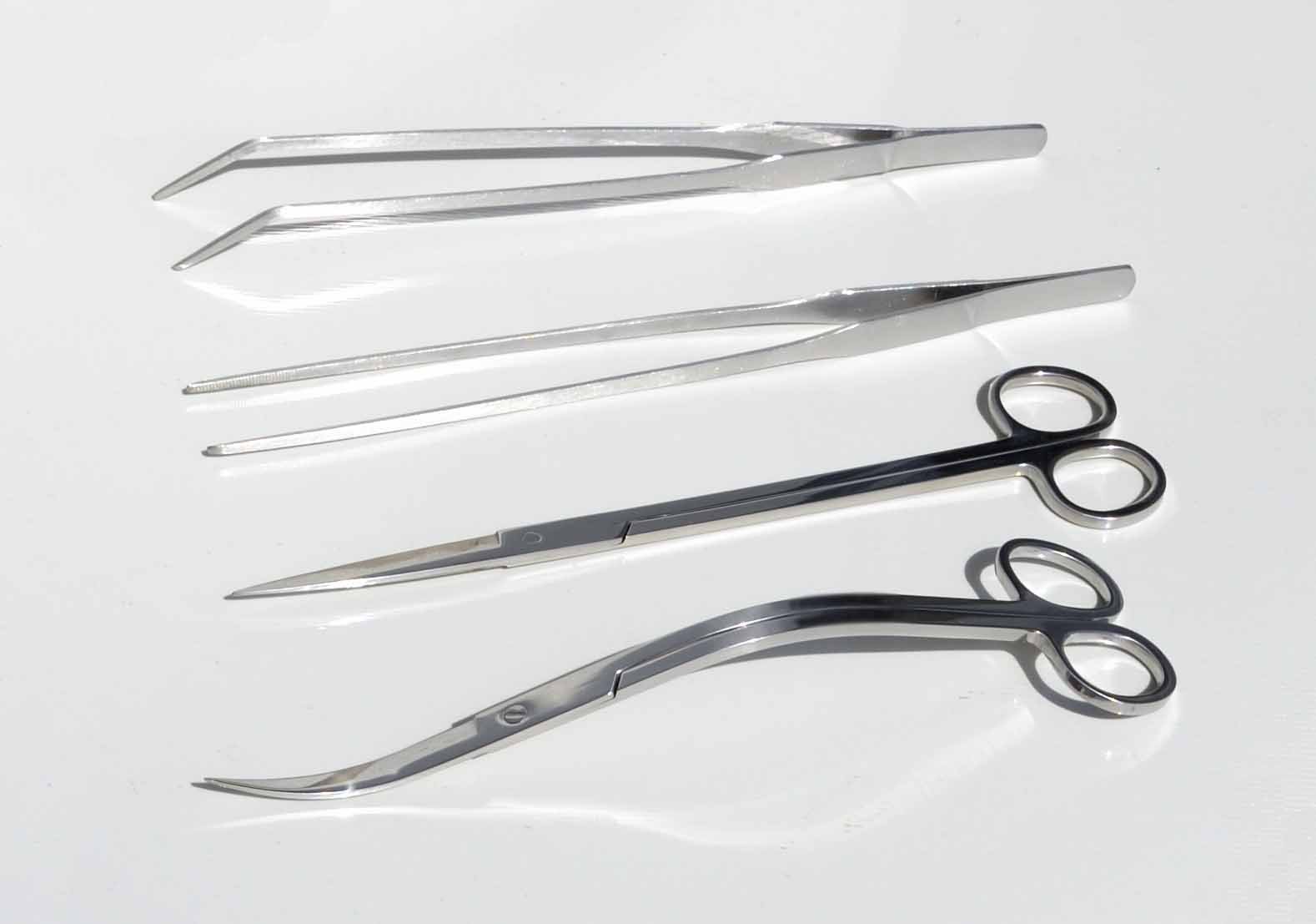 ADA シザース、ピンセット、コケとり道具セット ADA シザース