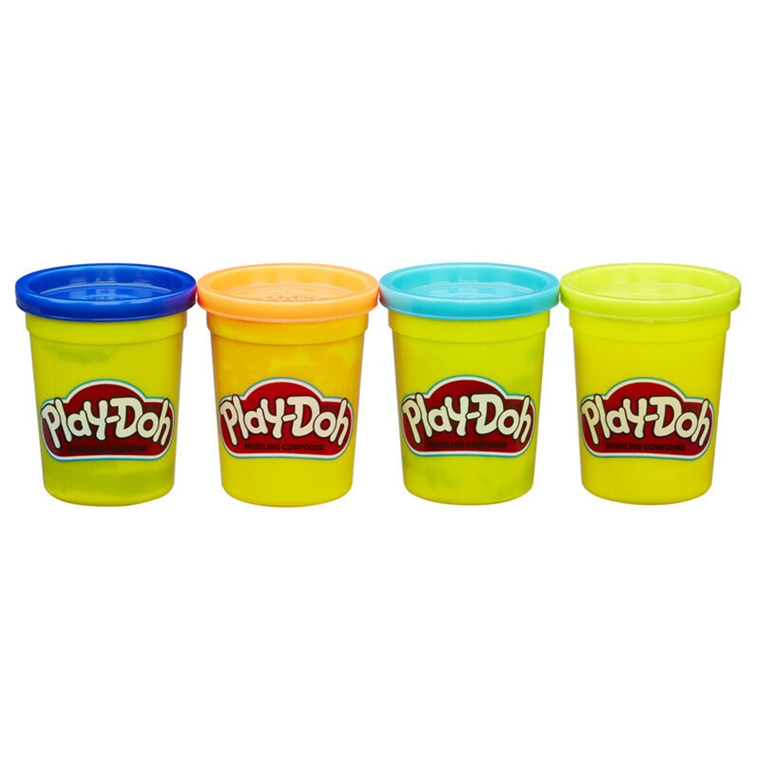 Amazon.com: Play-Doh HASB5517BAMZ 4-Pack of Colors Gift Set Bundle