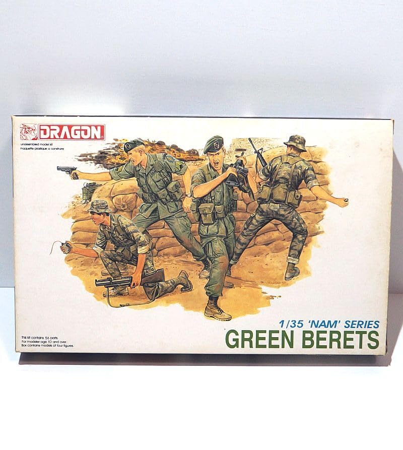 Amazon.co.jp: ドラゴン 1/35 グリーンベレー 3309 現用アメリカ 兵士