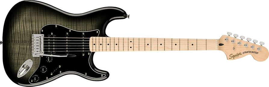 Amazon.com: Squier Affinity Series Stratocaster FMT Electric