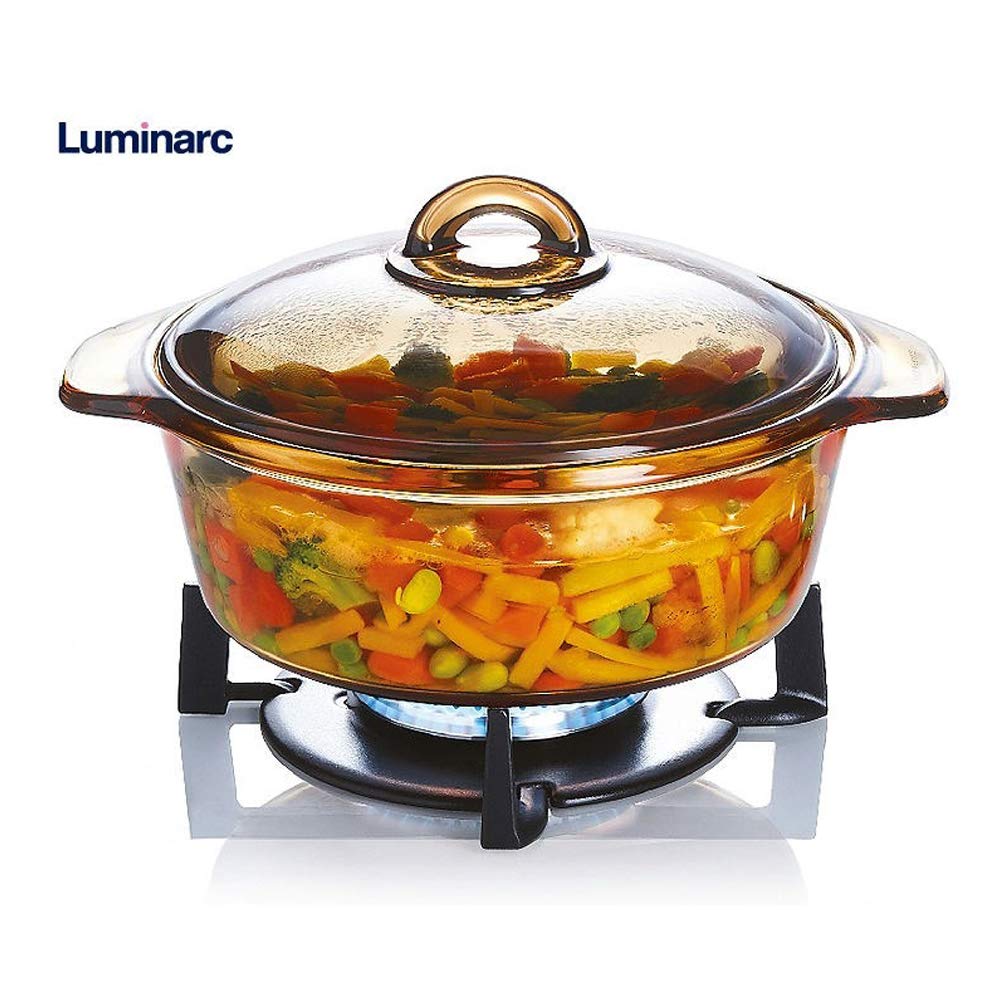 Amazon | Luminarc ビトロ ブルーミング 調理器具セット 2クォート