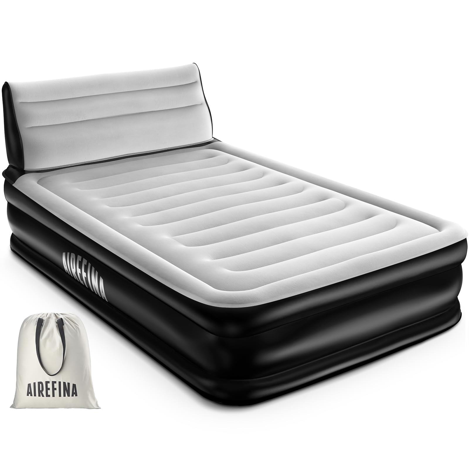 Amazon.co.jp: Airefina エアーベッド セミダブル エアマットレス 電動