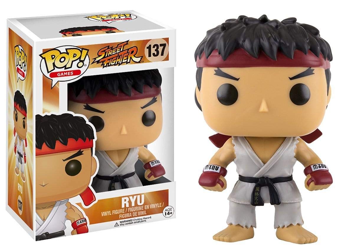 Amazon.com: Funko Street Fighter Ryu Pop Games Figure : Toys & Games