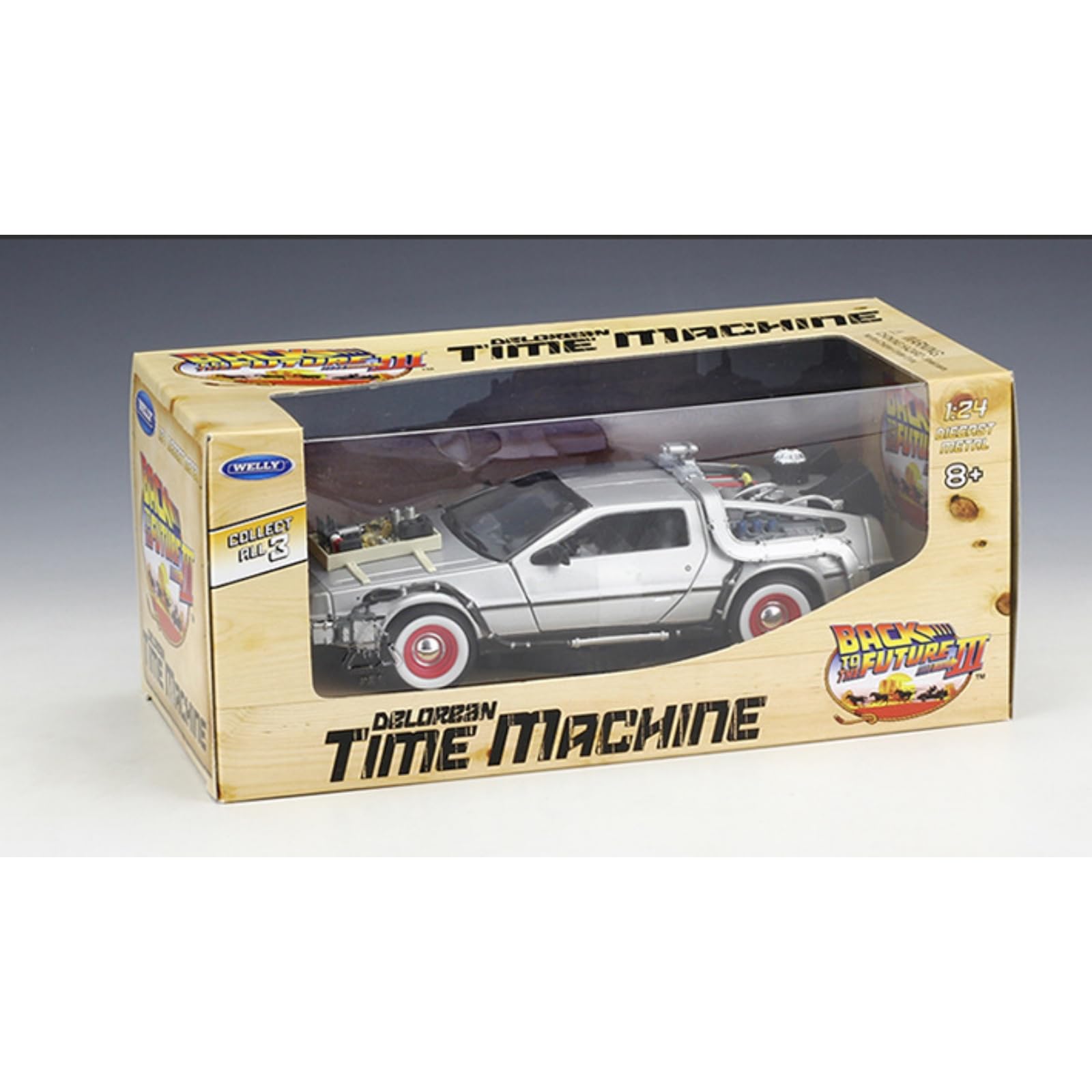 Amazon | Welly デロリアン タイムマシン 映画 バック トゥ ザ