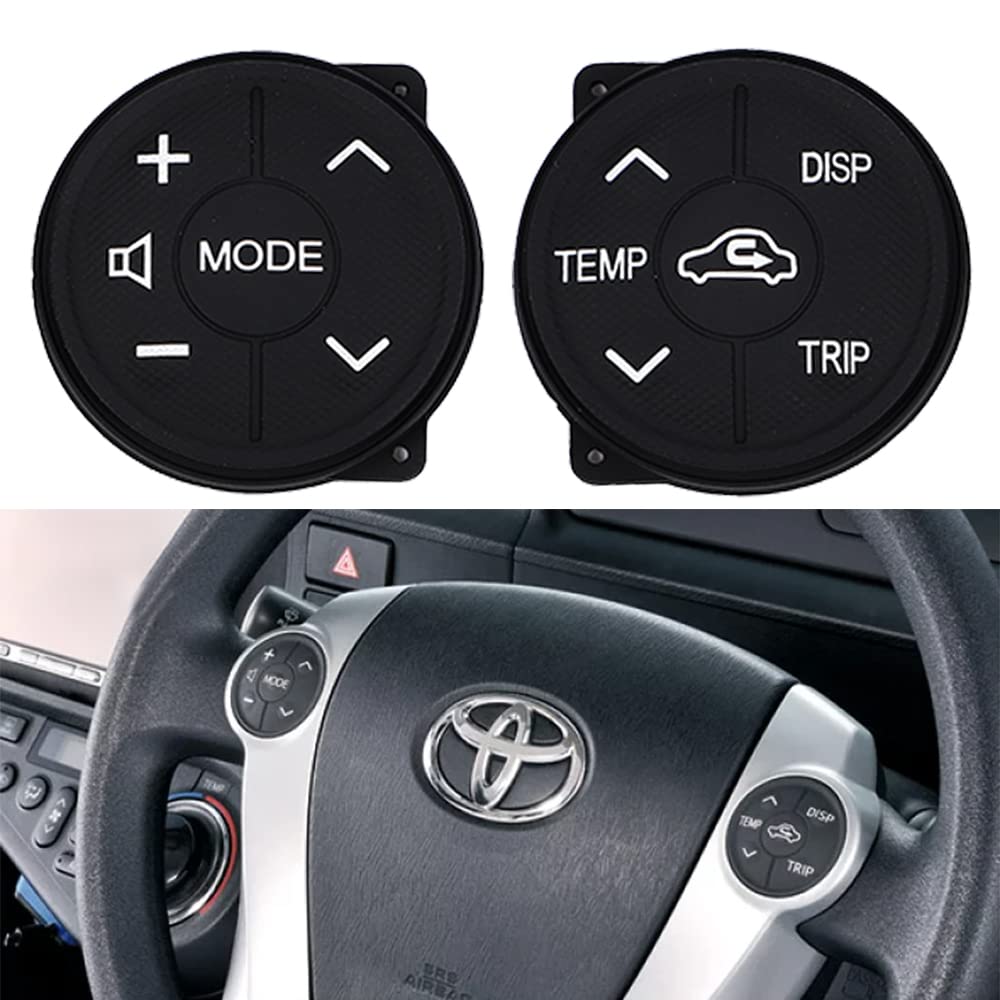 ZVW30 プリウス 後期 ステアリングスイッチ LED打ち替え済み no3