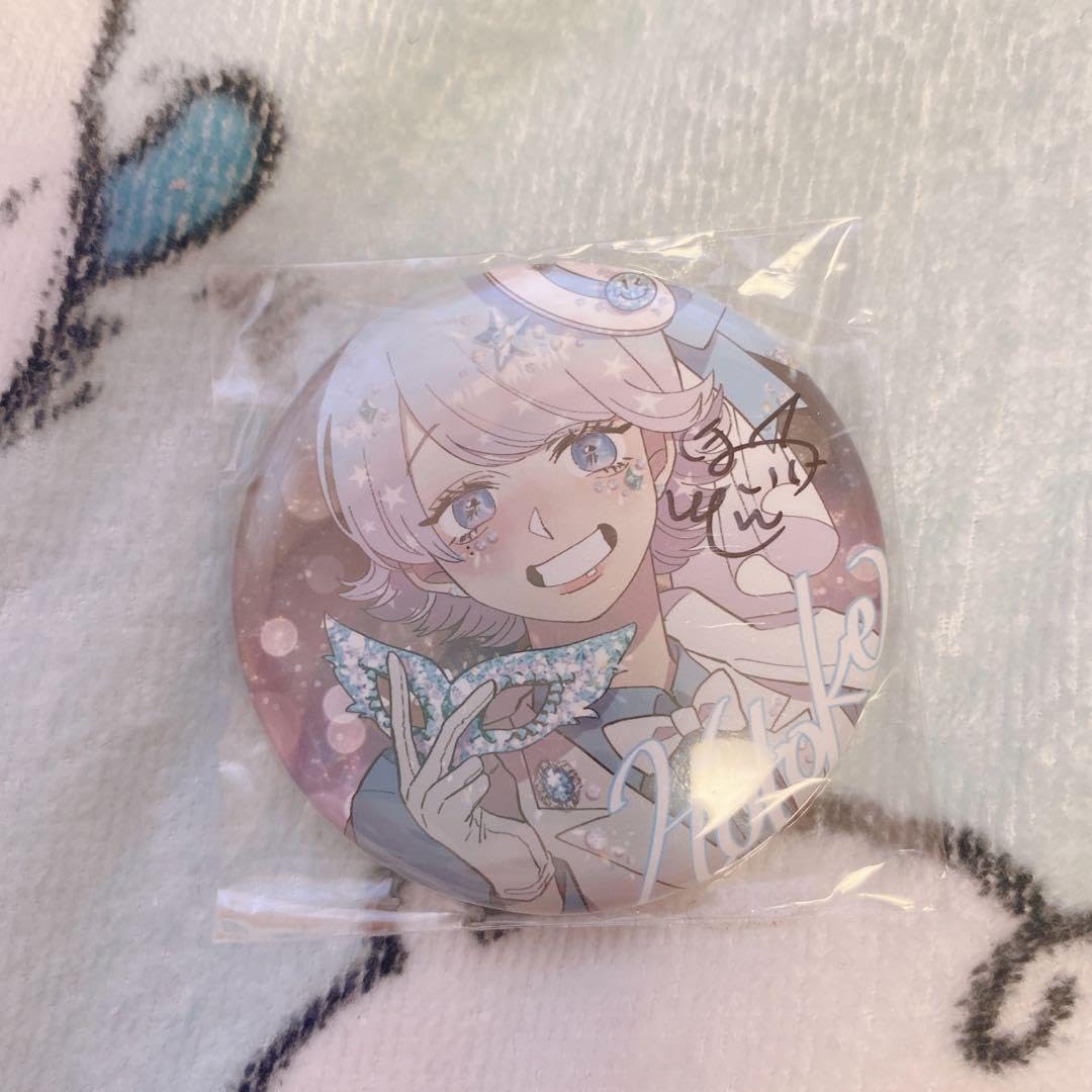 Amazon.co.jp: いれいす いむくん hotoke 直筆サイン 缶バッジ : おもちゃ