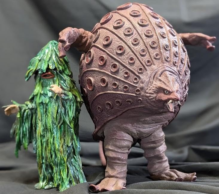 Amazon.co.jp: タッコングザザーンc cpソフビフィギュア2体セット