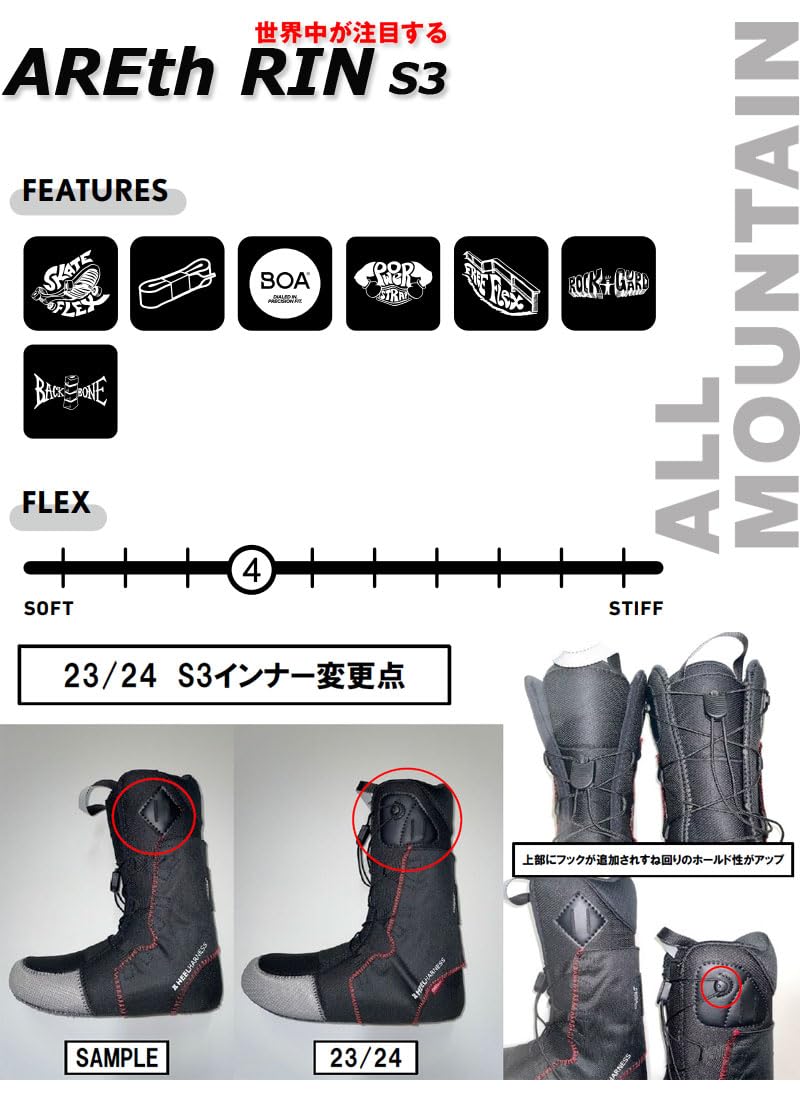 Amazon | 23-24 DEELUXE/ディーラックス AREth RIN s3 アースリン