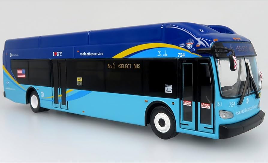 Amazon.com: Iconic Replicas New Flyer Industries Xcelsior XN40