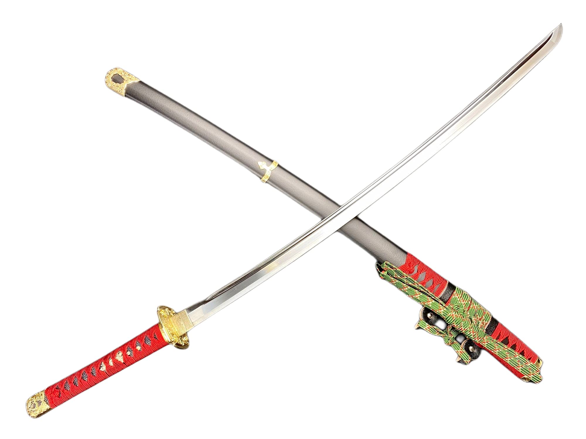 模造刀 大小2本セット 重さ大刀1200g、小刀700g下緒解け 並上 模造刀