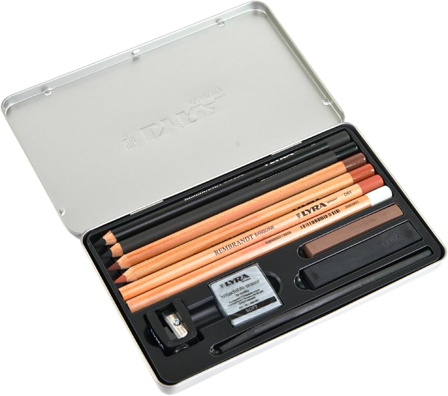 LYRA Lápis Rembrandt Sketching Set Com 11 Peças, 2B | Amazon.com.br