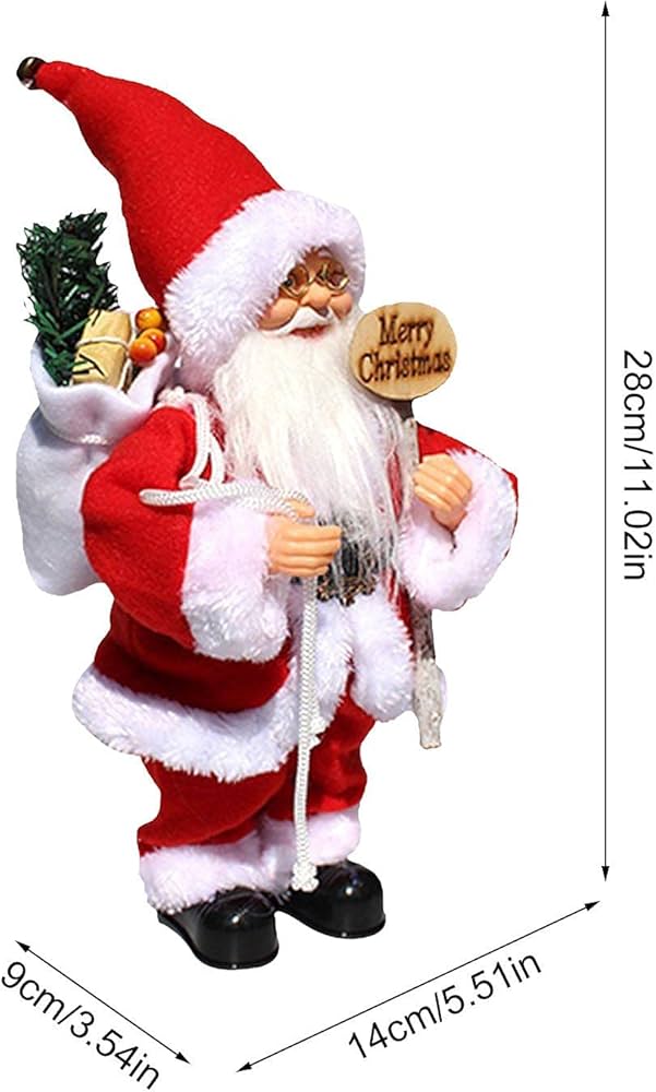 Amazon.co.jp: 電気サンタ人形おかしい電気おもちゃ踊るメロディアスな