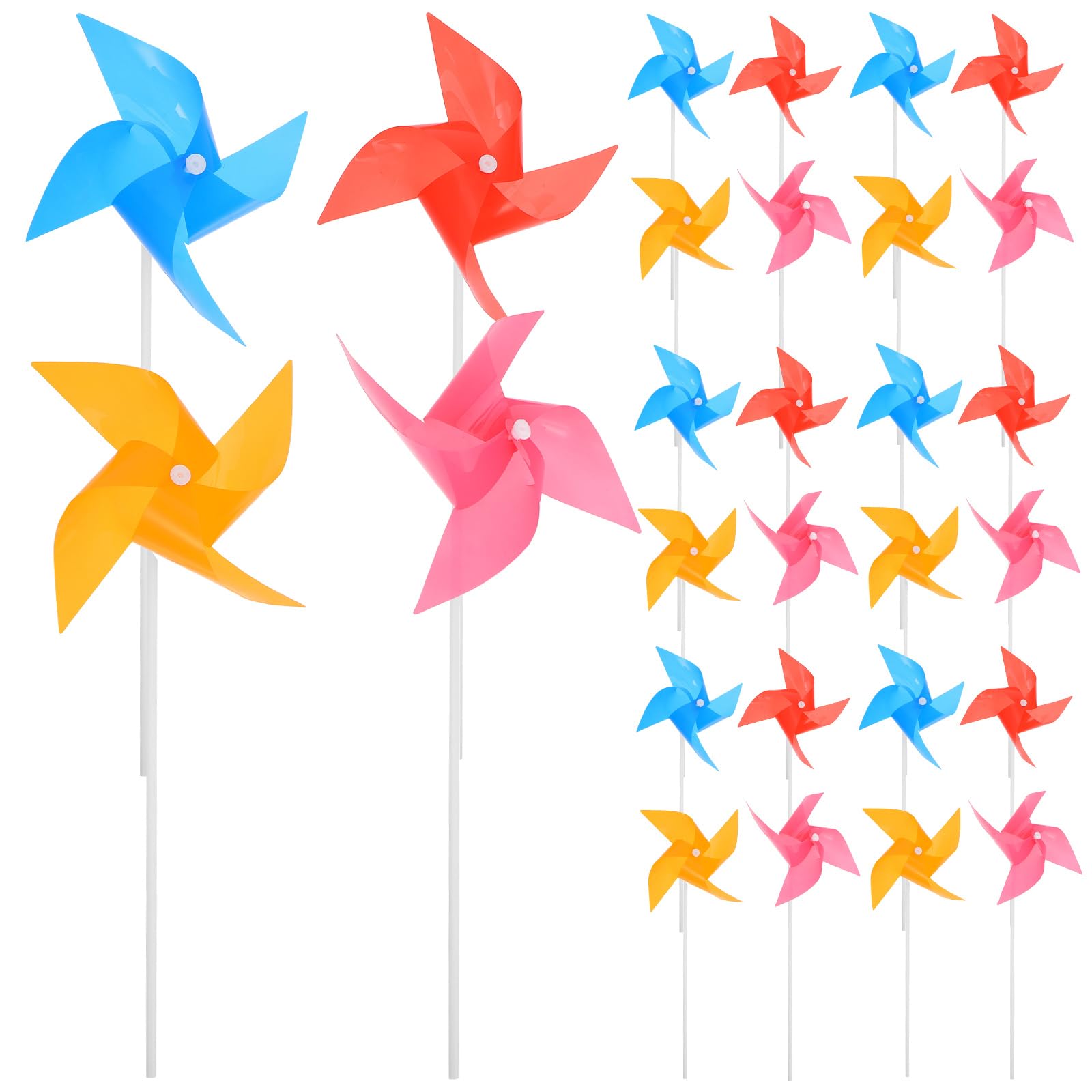 Amazon.co.jp: ledmomo 風車 300本 ふうしゃ かざぐるま PVC DIY